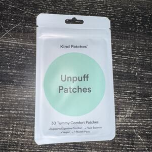 Kind Patches Unpuff 30 Patches Suppoerts Fluid Balance and Digestive Comfort